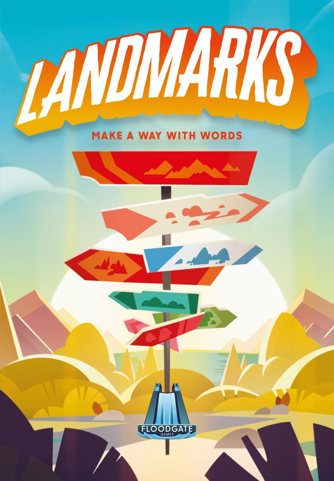 Bezienswaardigheden bordspel van FloodGate Games