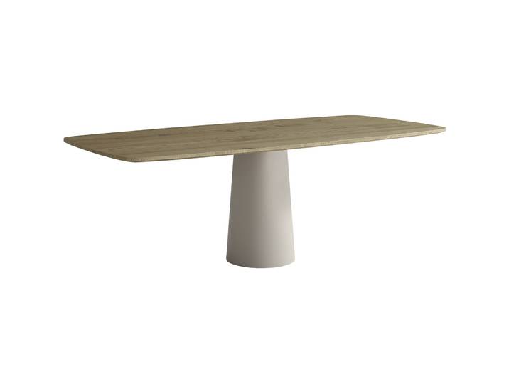 Tisch Cinto Esche Esche Natur Massivholz B 90 T 200 cm - Tisch
