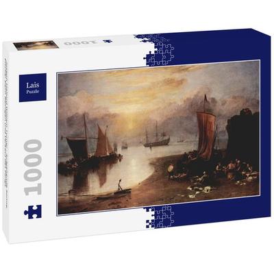 Lais Puzzle Joseph Mallord William Turner - Aufgehende Sonne, Fischer beim Reinigen und Verkauf des Fangs 1000 Teile