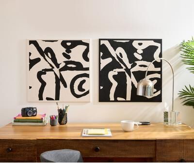 Felt Right Scribbles Ebony   Sound Dampening Pinnable Tiles
