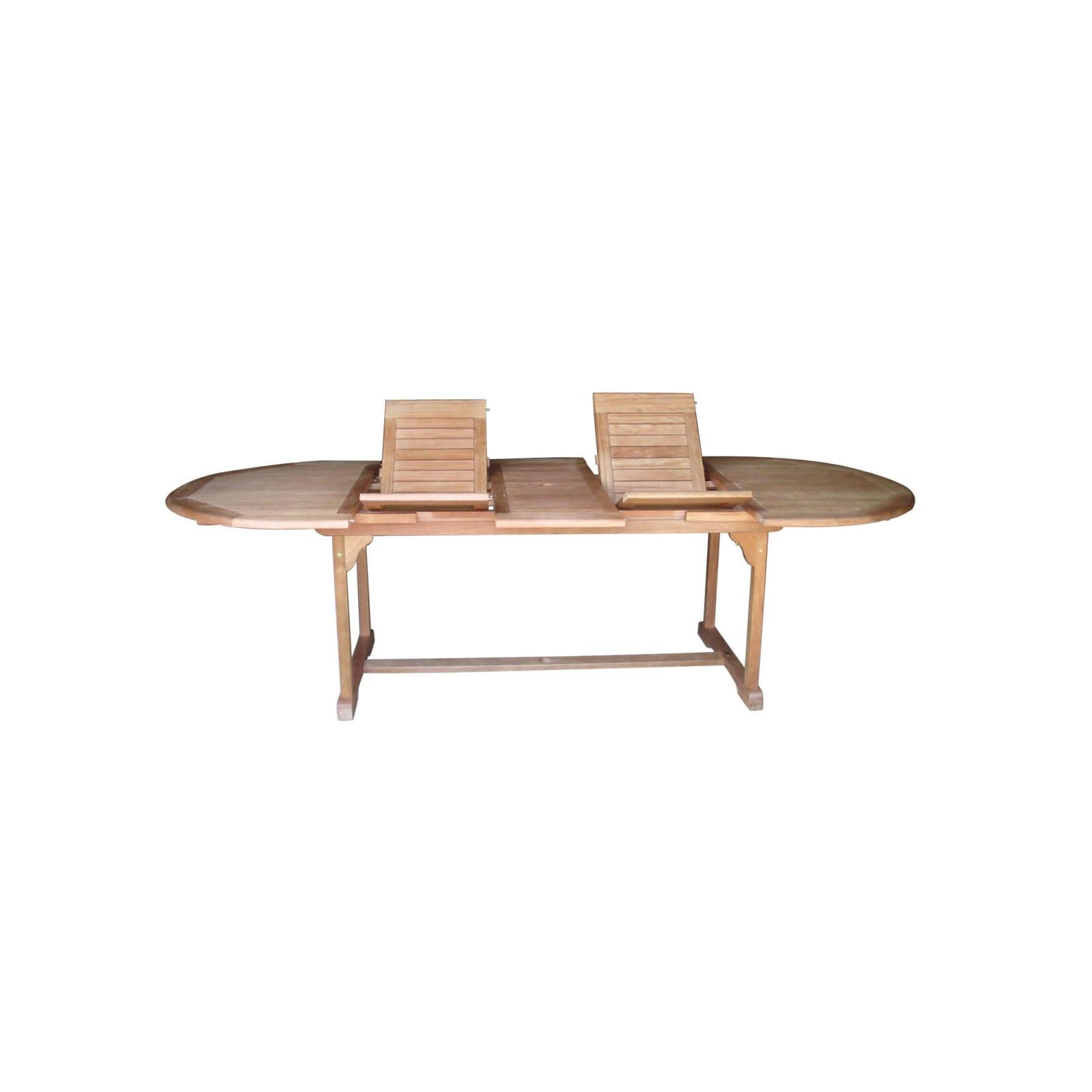 Sedex Sedex Gartentisch Liberia Oval 180-260x110 cm ausziehbar Natur