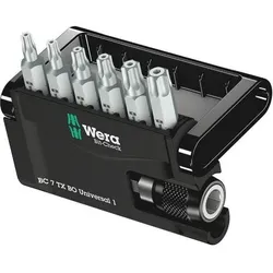 Wera, Bits, Bit-Check 7 TX BO Universal 1 (Innensechskant)