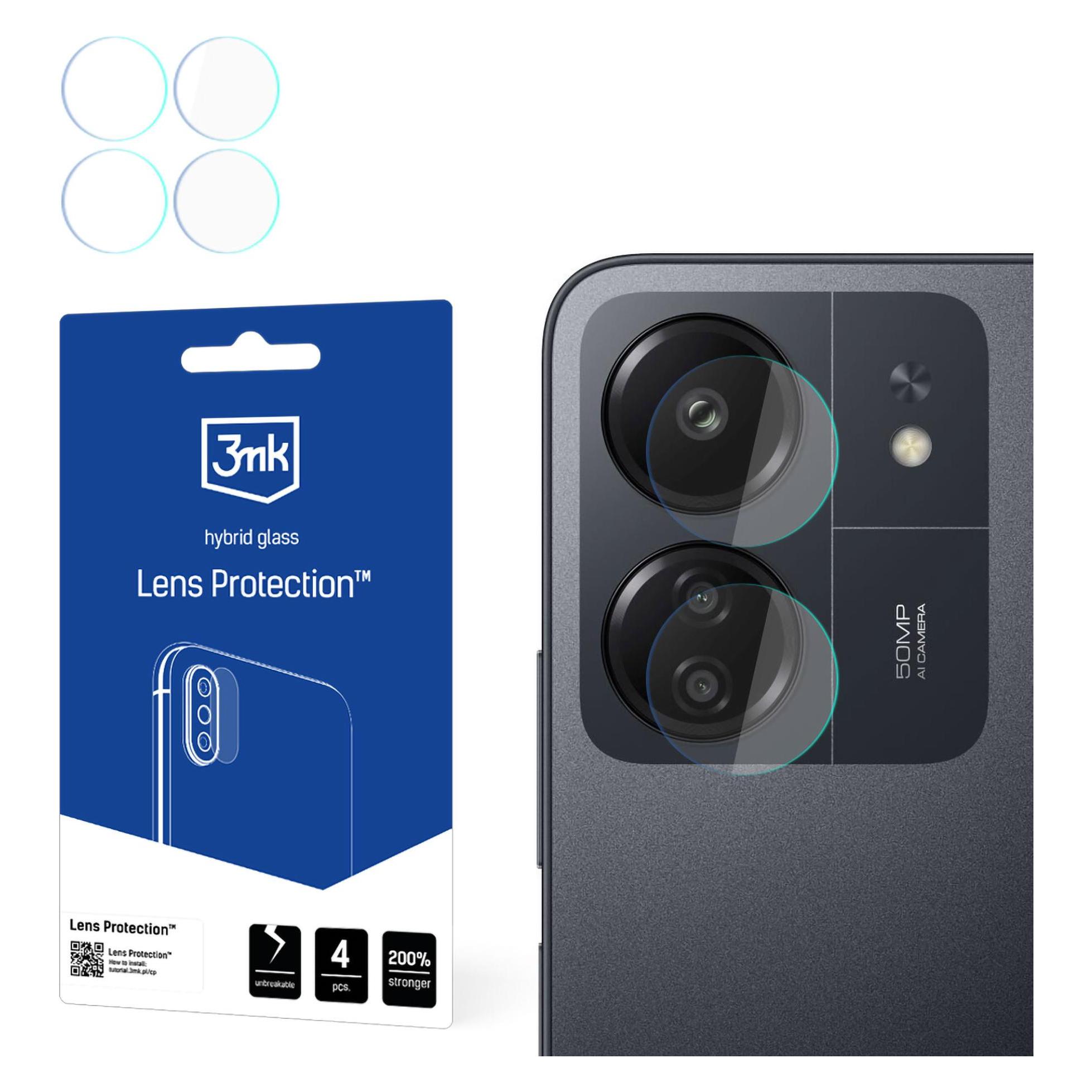 3MK Hybridglas Objektivschutz für Kamera für Redmi 13C (Xiaomi Redmi 13C) (5903108547062)
