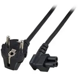 ACT, Verlängerungskabel, Powercord mains connector CEE7/7 male (angled) (3 m, CEE 7/7)