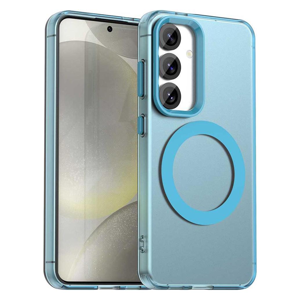 Techsuit - CandyCase MagSafe - Samsung Galaxy S24 Plus - Blue (Samsung Galaxy S24+, Samsung Galaxy S25) (59457025)