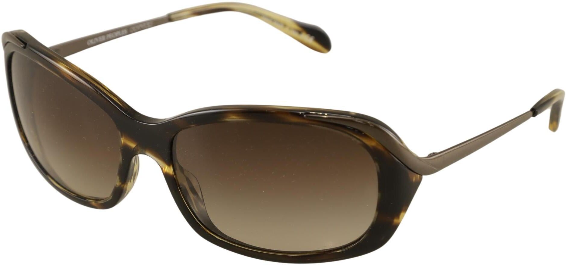 Oliver Peoples Damen Sonnenbrille, Braun - Second Hand