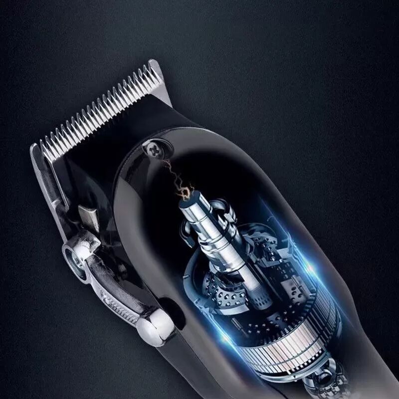 INF Professionelle Haarschneidemaschine mit Keramikklinge & Styling-Kit - LED-Anzeige, Leise, Wiederaufladbar