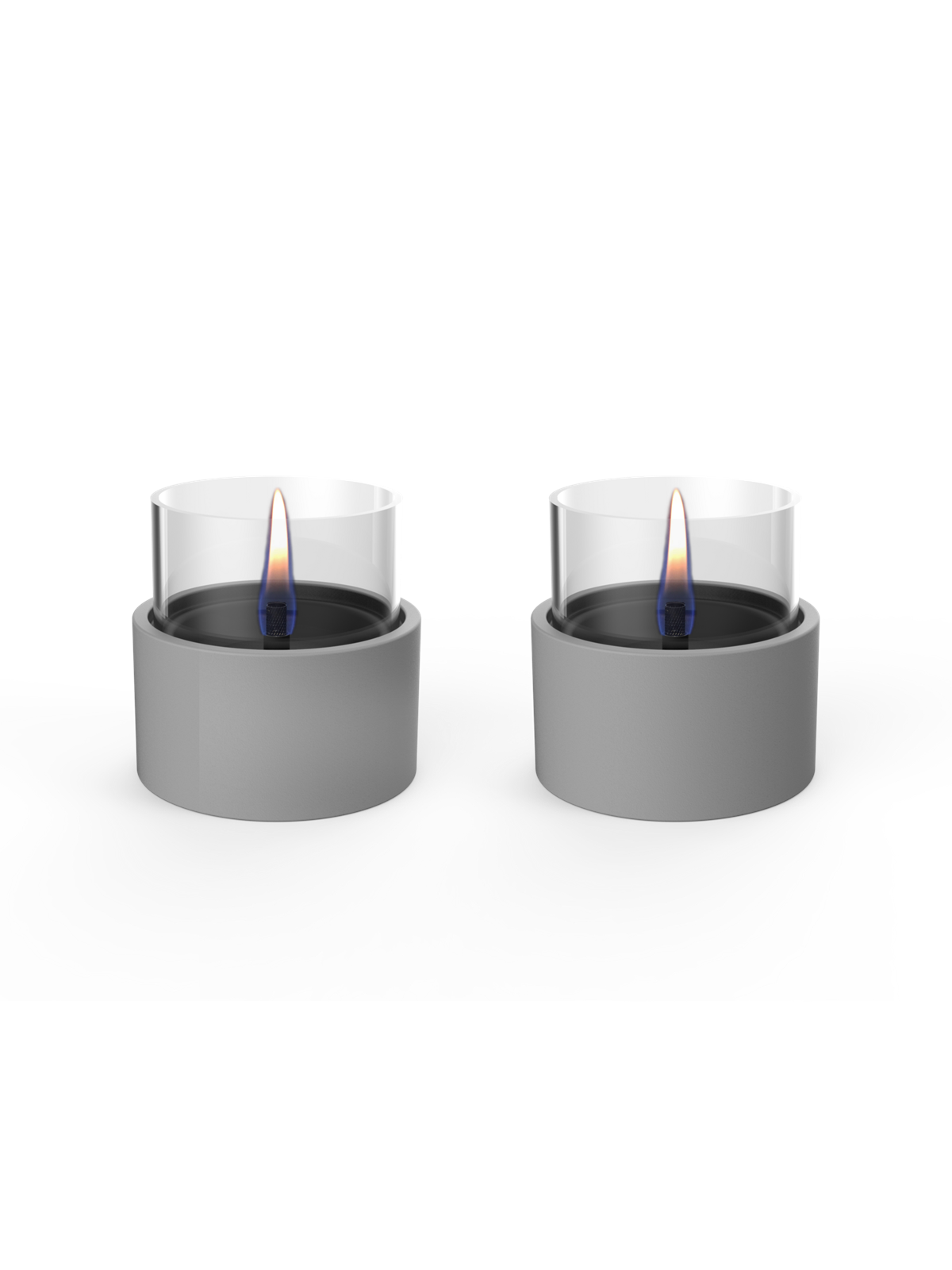 Tenderflame Breeze 10 2-Pack Grey Ceramic