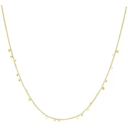 ANIA HAIE - NECKLACE - Mini Disc Drop Stacking - gold