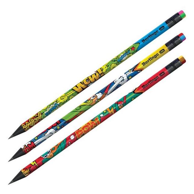 Berlingo Hype MIX schwarzer Holzstift (2.20 mm, HB) (47596267)