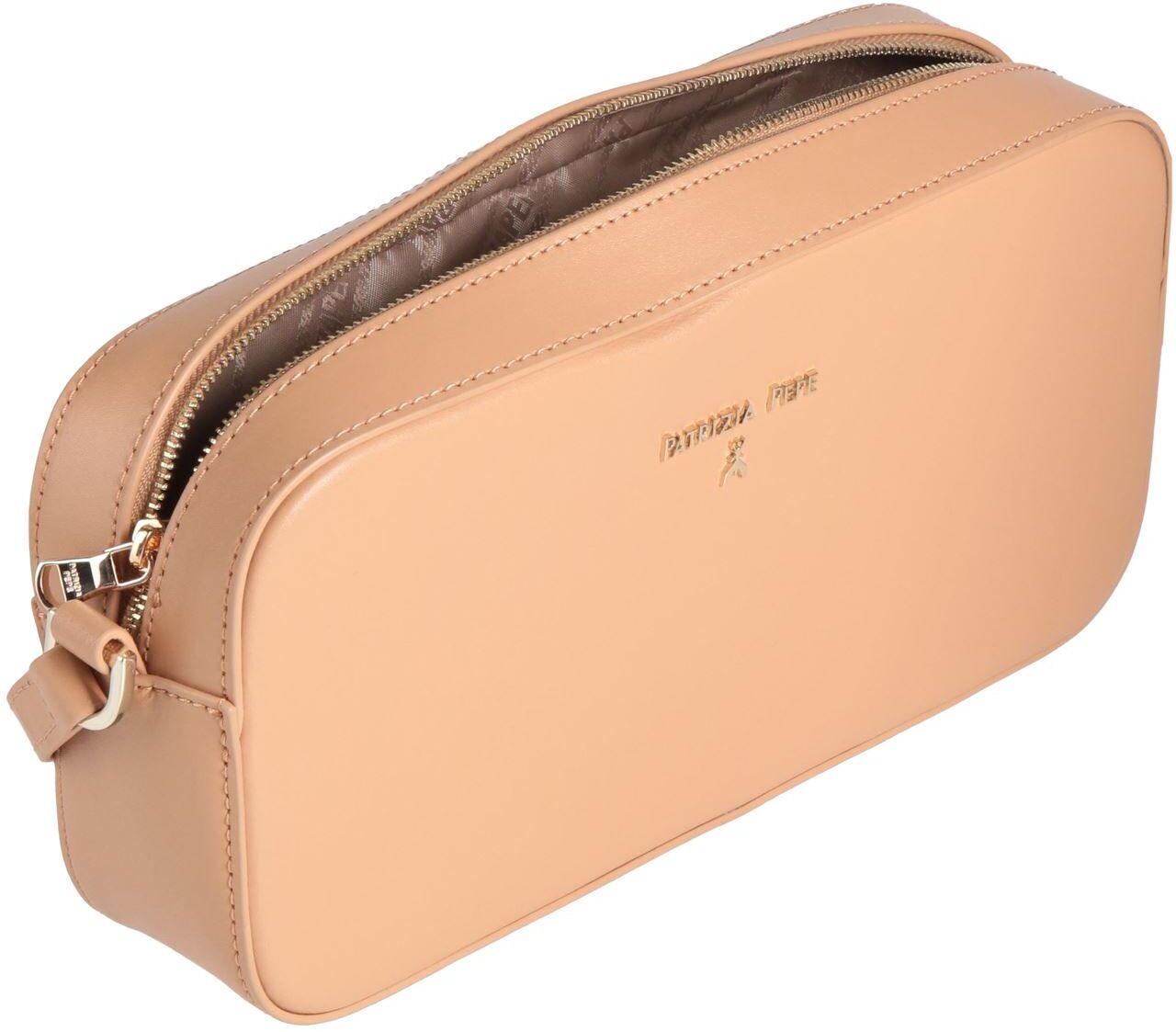 Patrizia Pepe Bolso con bandolera Mujer Arena -- Mujer
