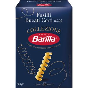 Barilla Nudeln Collezione Fusilli Bucati Corti n.292, Hartweizen, 500 g