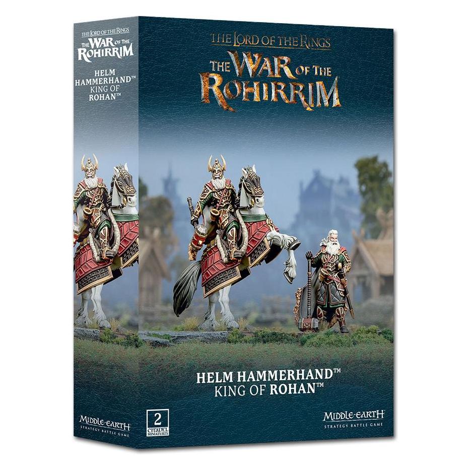 Games Workshop Warhammer Middle Earth - Helm Hammerhand, Roi du Rohan (Kunststoff) (30-100)