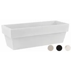 Vondom »JARDINERA« Konischer Topf Outdoor Pflanzengefäß 100x40 cm / Black / Lackiert Hochglanz