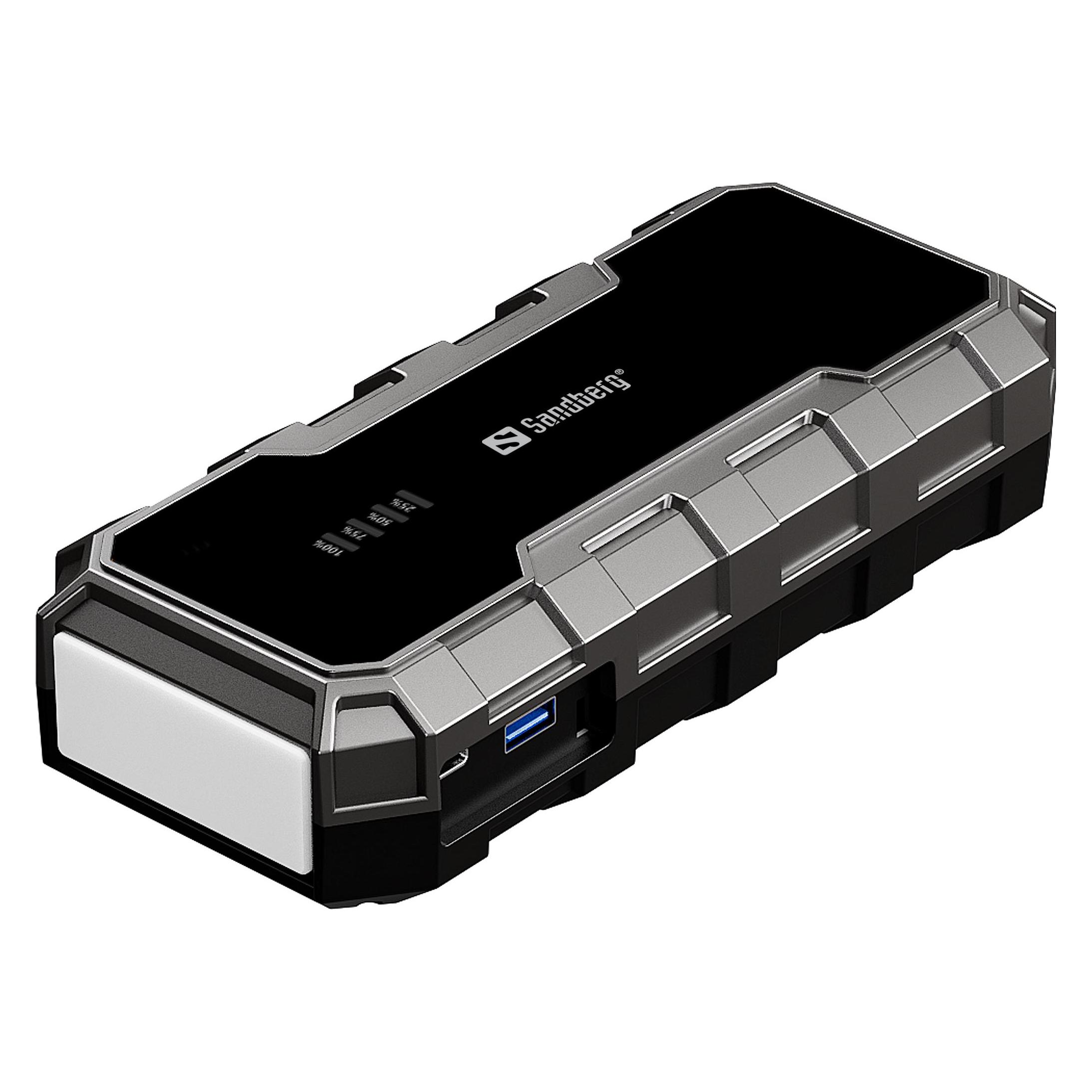 Sandberg Car Jumpstarter Powerbank, 7200 (1000 A, 7200 mAh) (421-52)