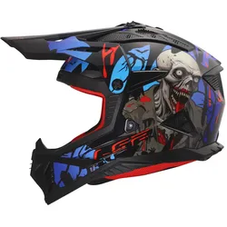 LS2, Motorradhelm, MX708 FAST II ZOMBIE II MX-Helm (M)