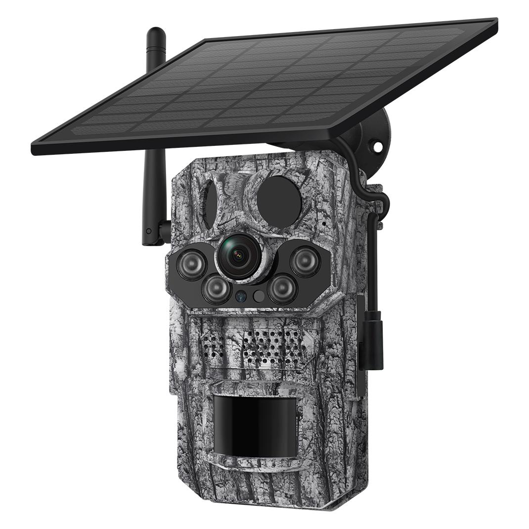 Viking Solarkamera HDs05 4G/2304x1296/PIR-Erkennung/Bewegungssensor/7800mAh (2304 x 1296 Pixels) (VHDS054G)