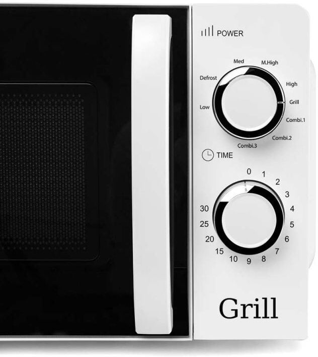 Microondas Orbegozo MIG 2130/ 700W/ Capacidade 20L/ Função Grill/ Branco