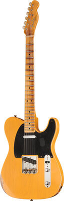 Fender 52 Tele BTB Relic Butterscotch Blonde