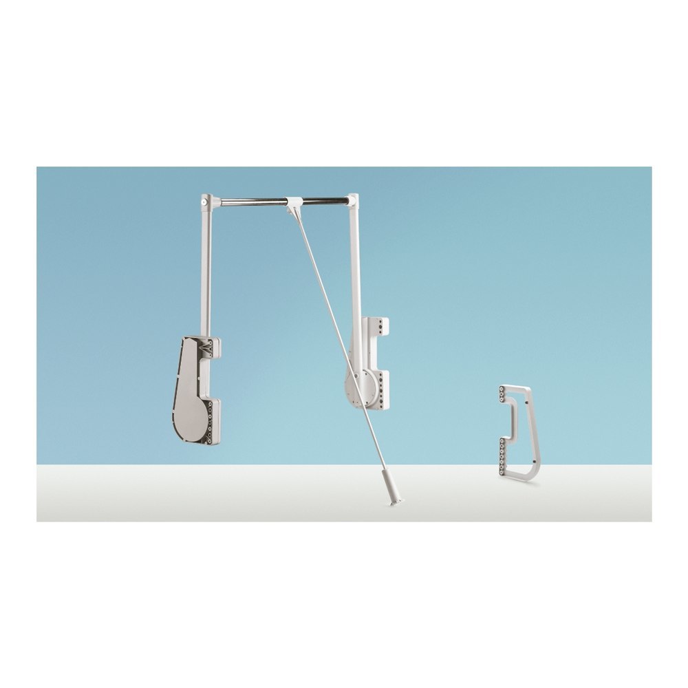 Hettich Schrank-Kleiderlift Duo Lift 15, Li.Korpusb. 750 - 1150mm Belastbarkeit 15kg 42507