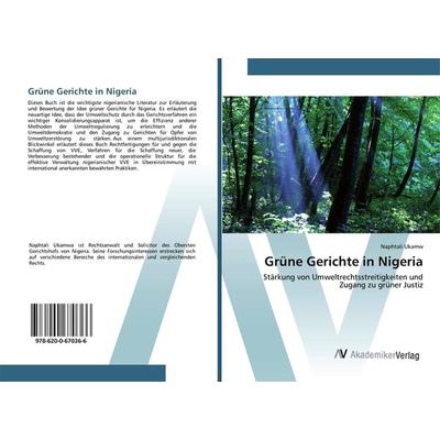 Grüne Gerichte in Nigeria, Taschenbuch von Naphtali Ukamw, AV Akademikerverlag, 978-620-0-67036-6
