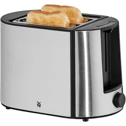 WMF Bueno Pro Zweischlitz Toaster (414130011), Toaster, Silber, Schwarz