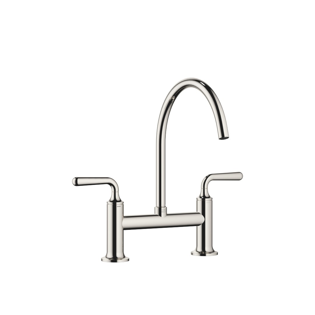 Dornbracht Zweiloch-Brückenbatterie für Spül-/ Profibrause VAIA 19815809 Platin 19815809-08