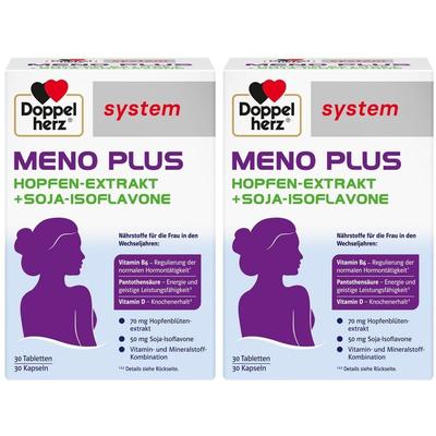 Doppelherz Meno Plus system Kombipackung 2x 2x60 St