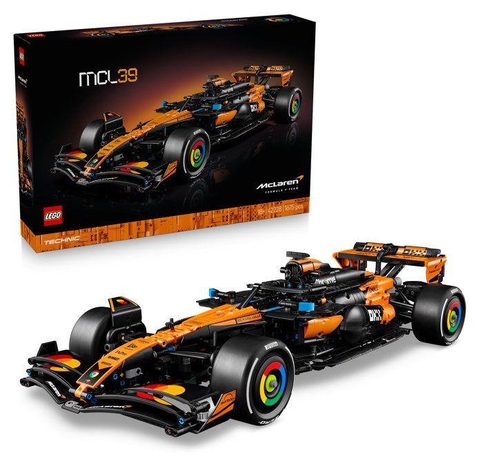 LEGO Technic McLaren MCL39 Formel 1, Bausatz für Erwachsene, Modellauto Formel 1, Maßstab 1:8