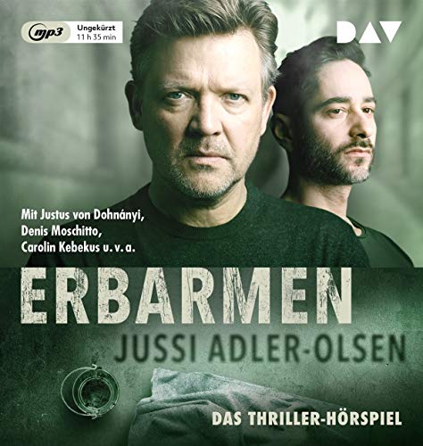 Jussi Adler-Olsen - Erbarmen. Carl Mørck, Sonderdezernat Q, Fall 1: Hörspiel mit Justus von Dohnányi, Denis Moschitto, Carolin Kebekus u.v.a. (1 mp3-CD) - Preis vom 09.10.2026 07:28:09 h