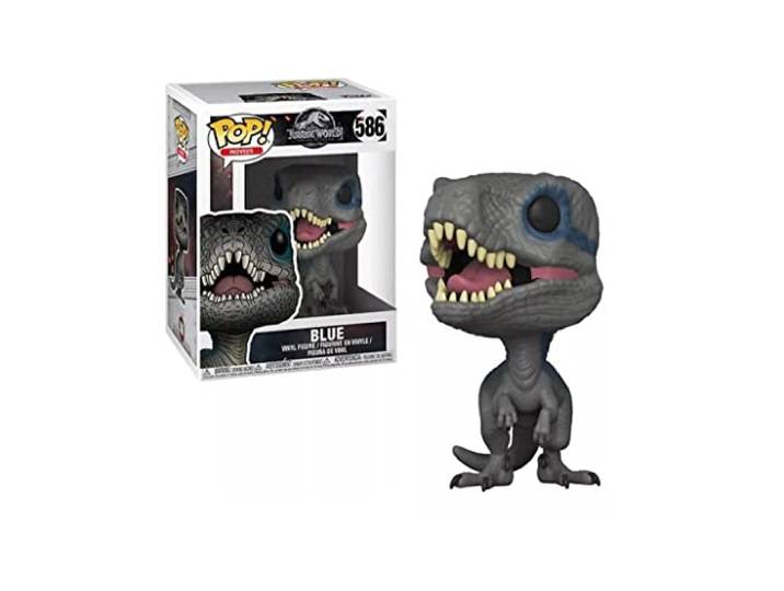 Funko POP! Movies: Jurassic World 2 - Blauw - (Nieuwe Houding) - Jurassic Park - Verzamelbare Vinyl Figuur - Cadeau Idee - Officiële Merchandise -Filmfans