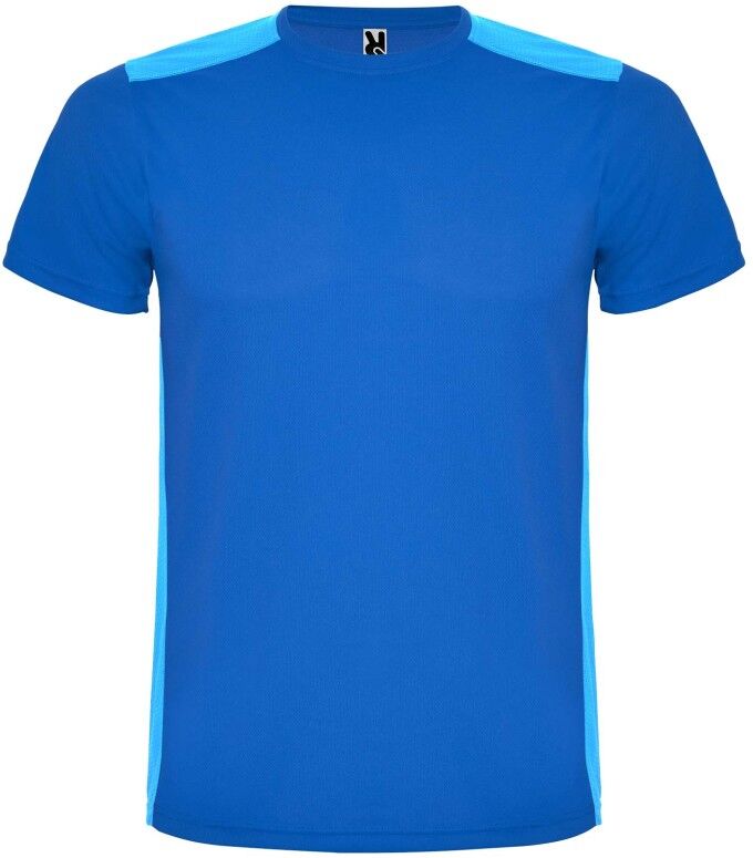 T-shirt de sport de 130 g/m² Detroit à manches courtes unisexe XL Bleu Royal