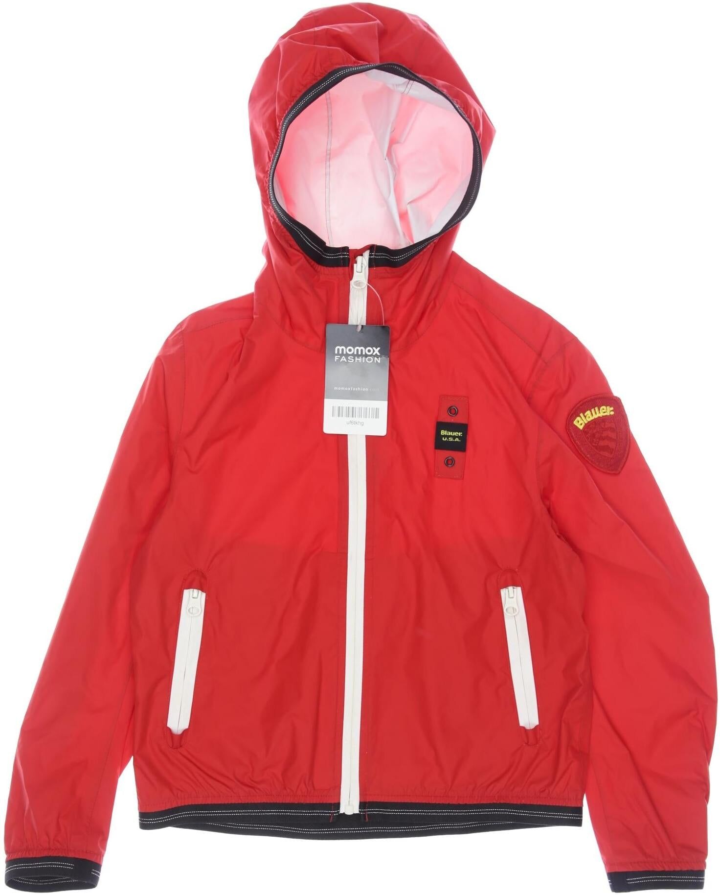 blauer Jungen Jacke oder Mantel, Rot, Gr. EU 116, Synthetik - Second Hand