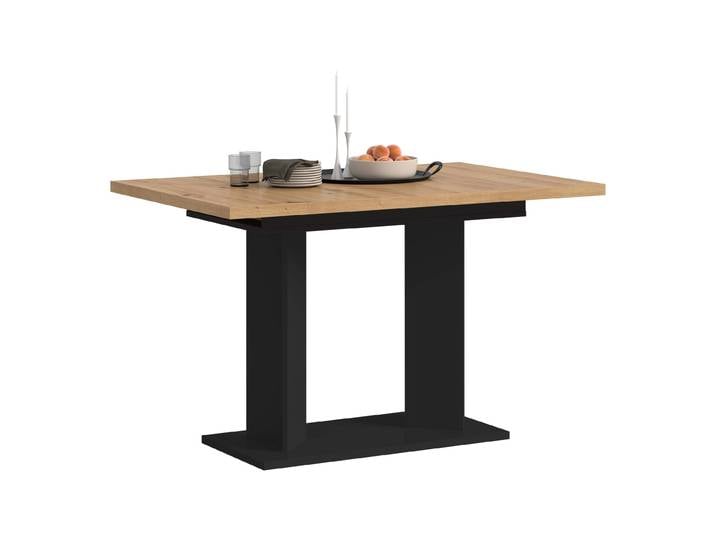 Tchibo - xonox Esstisch »Victor« schmal - 120x80x76cm - schwarz -