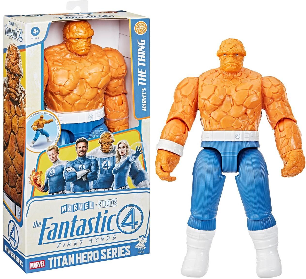 Hasbro Marvel Titan Hero Series: The Fantastic Four First Steps - The Thing
