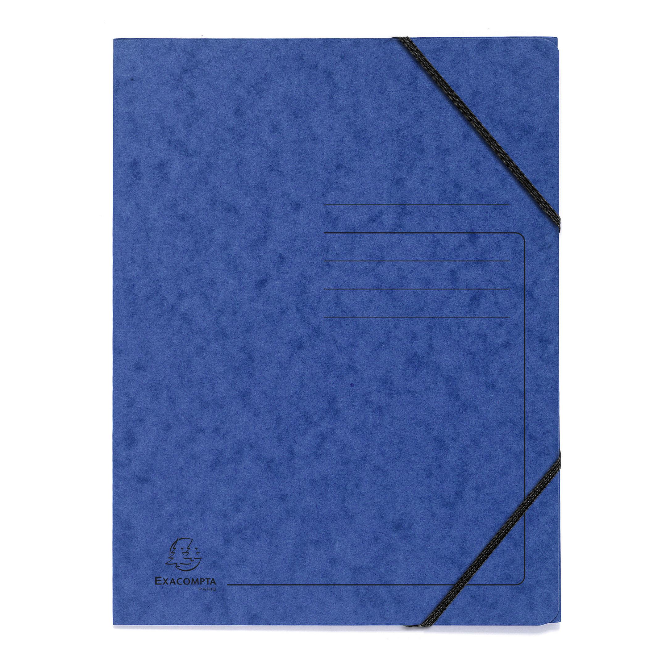 Exacompta Sammelmappe mit Gummizug (A4) (555410E)