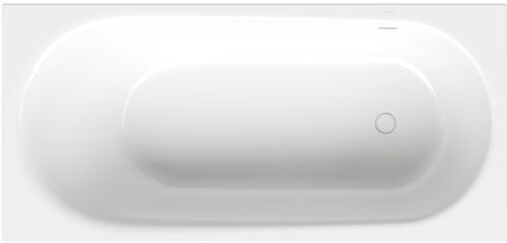 Bette BetteComodo Badewanne 1642-000 170x75x45cm, Überlauf vorne, Fußende rechts, weiß