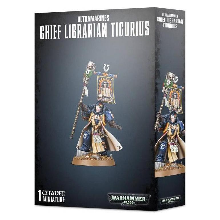 Games Workshop Warhammer 40k - Ultramarines Chef Librarian Tigurius (Kunststoff) (48-100)