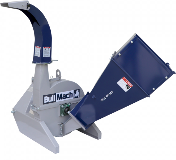 BullMach ZEUS 100 PTO - Häcksler für Traktor  - mit Dreipunktaufnahme