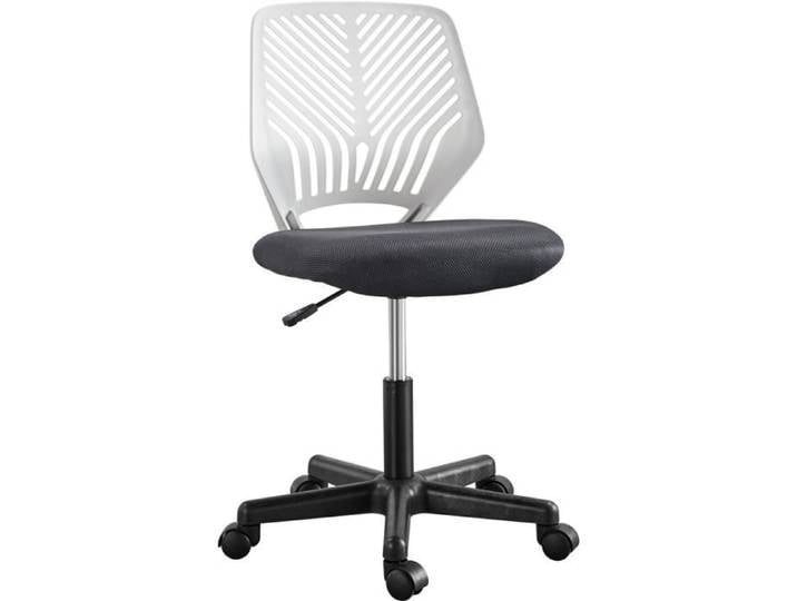 Yaheetech Chaise de Bureau Chaise d'Ordinateur Fauteuil Bureau Ergonomique Pivotant Fonction Réglage Charge de 136kg Gris foncé