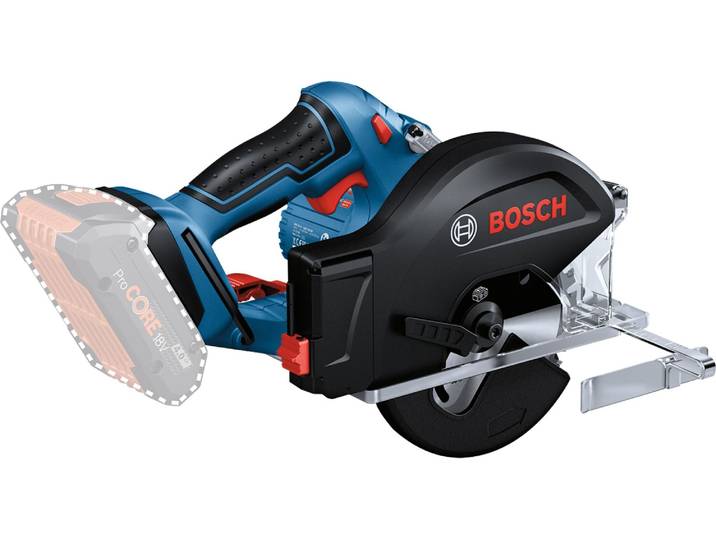 Scie circulaire Bosch Professional GKM 18V-50. Diamètre de la lame : 136 mm. Sans batterie - 06016B8000