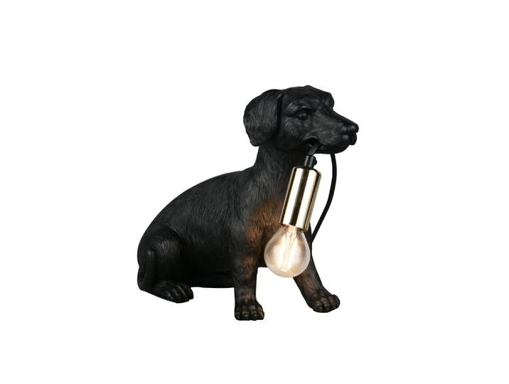 Lampe de table RUDI – Design chien assis
