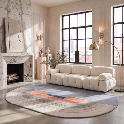 SAFAVIEH Handmade Rodeo Drive Syria Mid-Century Modern Wool Rug