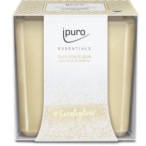 ipuro Duftkerzen Essentials time to glow, im Glas, 125g