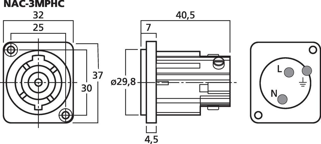 MONACOR NAC-3MPHC