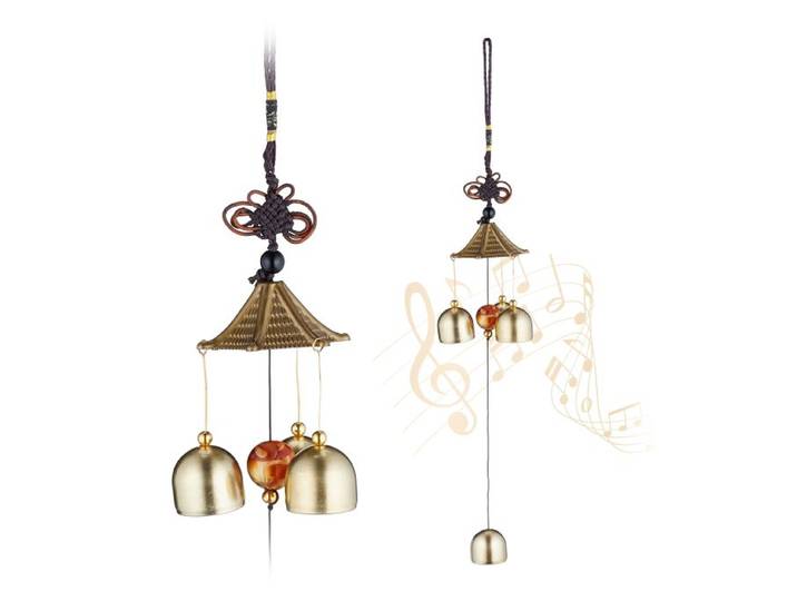 Relaxdays Windspiel 2er Set