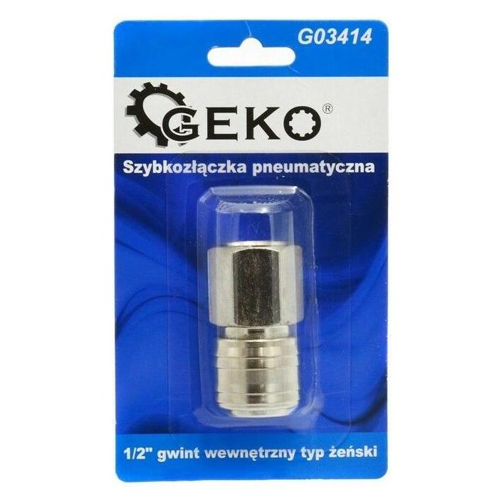 GEKO Pneumatik-Schnellkupplung Innengewinde 1/2 (Kupplung) (G03414)