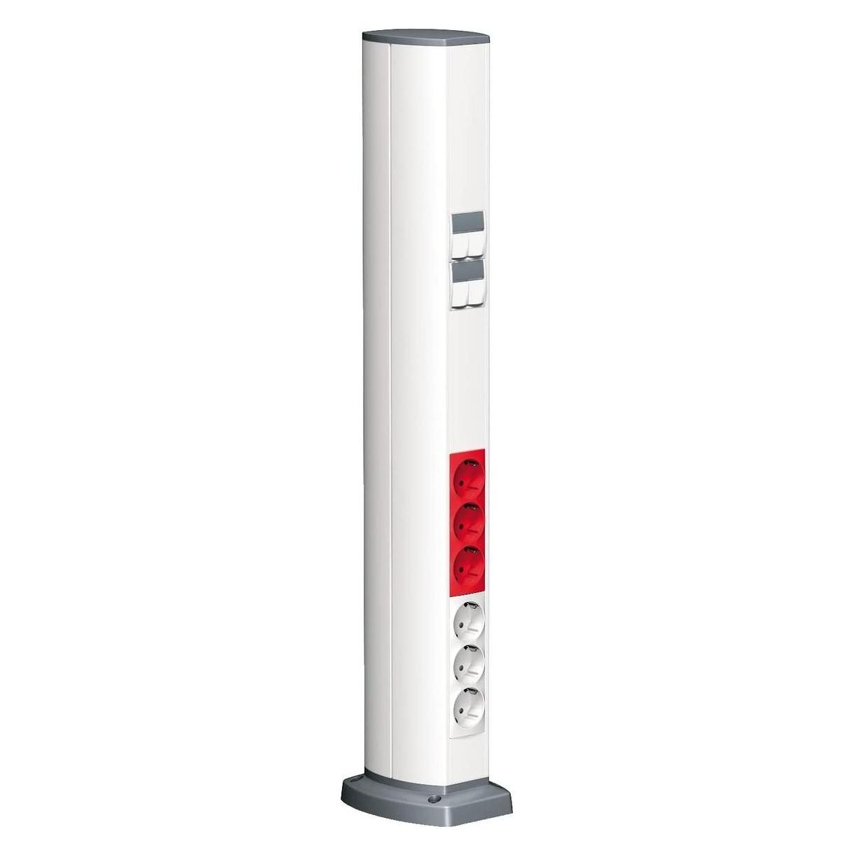 Schneider Electric OL45 stand 700mm.Tom. Pol hvid. Tosidet (ISM20203P)