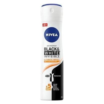 Nivea ack & White Invisible Ultimate Impact Female (Spray, 150 ml) (33080114)