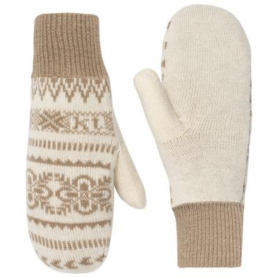 Kari Traa - Women's Selma Knit Mittens - Handschuhe Gr 8 beige